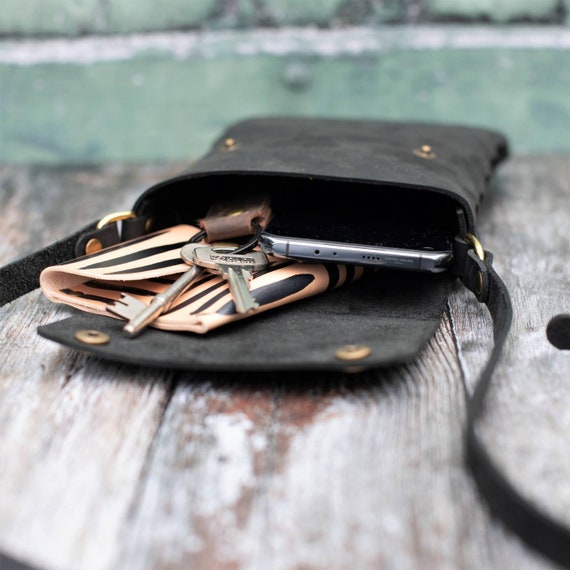 Small leather grab bag hot sale