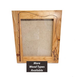 Fishing Pole Picture Frame 