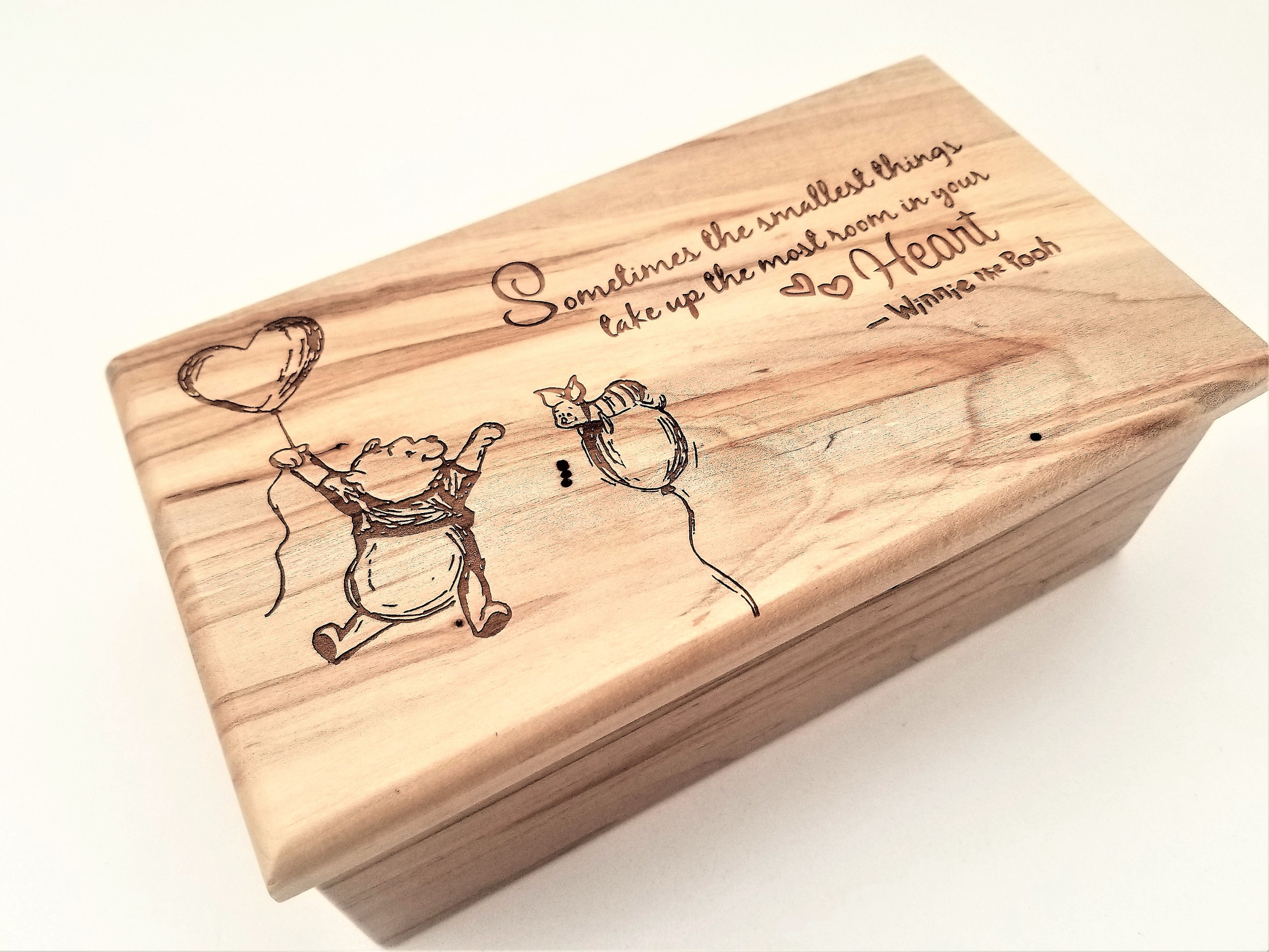 Personalized Pooh Music Box Choose Your Song Winnie the Pooh Etsy
