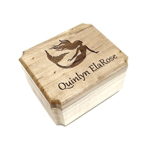 Personalized Mermaid Music Box, Part of Your World, Custom Childrens Music Box, Ariel Music Box, Princess Music Box, Mermaid Music Box