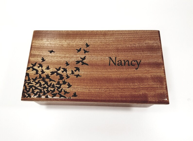 Personalized Music Box Choose Your Song Custom Wood Music Etsy