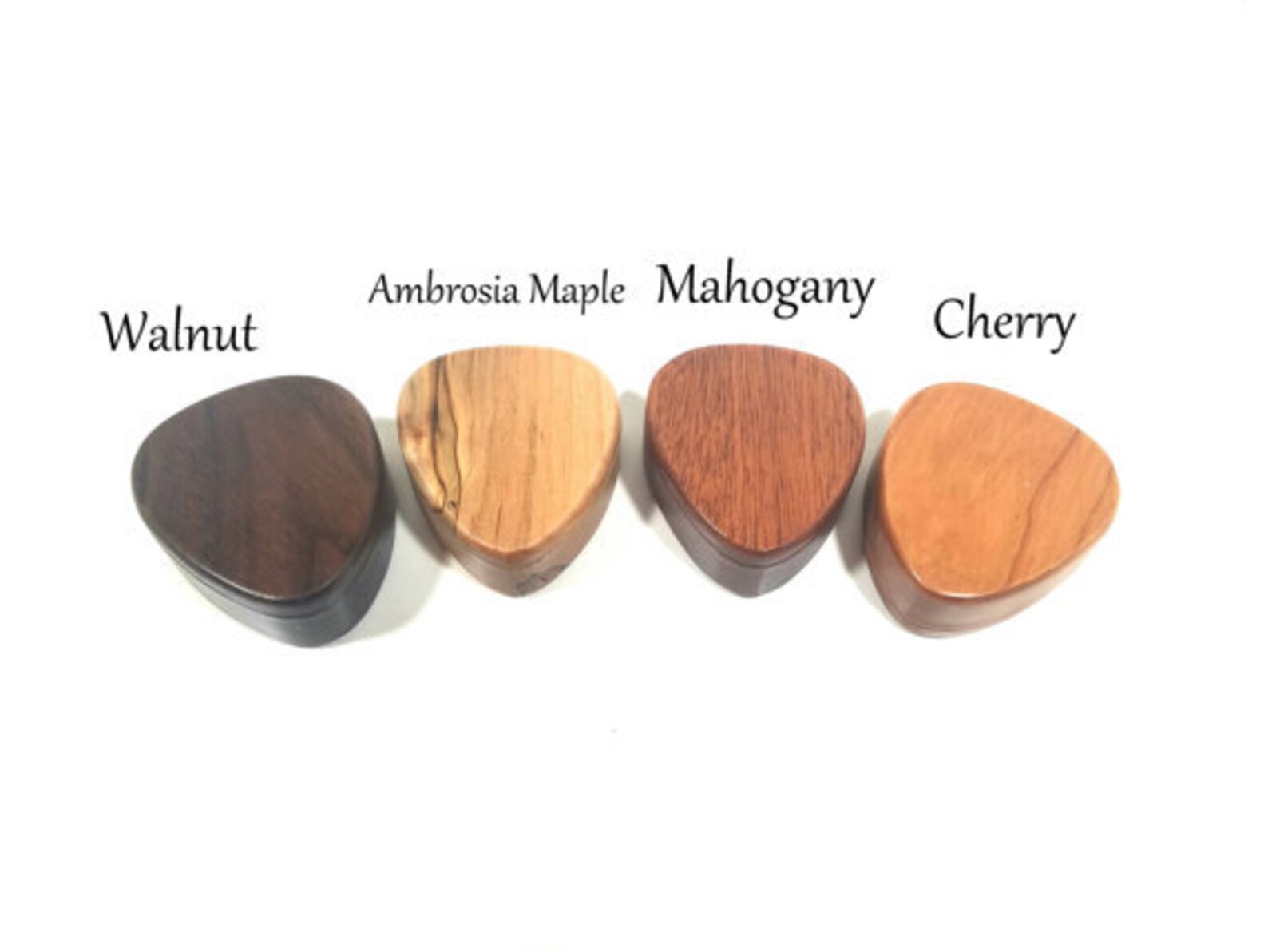 Personalized Wood Guitar Pick Box and Pick Custom Guitar Pick Etsy