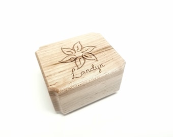 Personalized Anastasia Flower Music Box, Once Upon a December, Custom Childrens Music Box, Disney Music Box, Princess Music Box