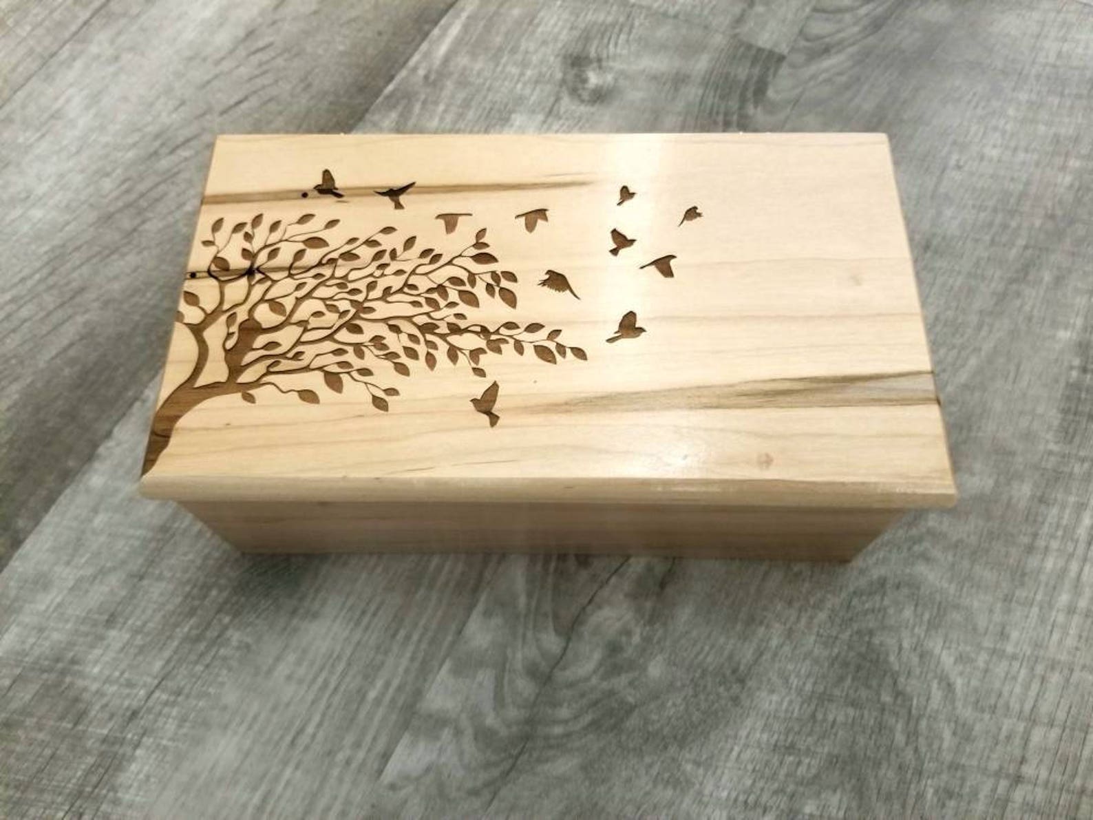 Personalized Music Box Choose Your Song Custom Wood Music Etsy