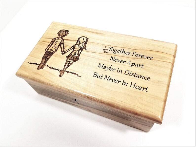 Personalized Custom Design Music Box Choose Your Song Laser Etsy