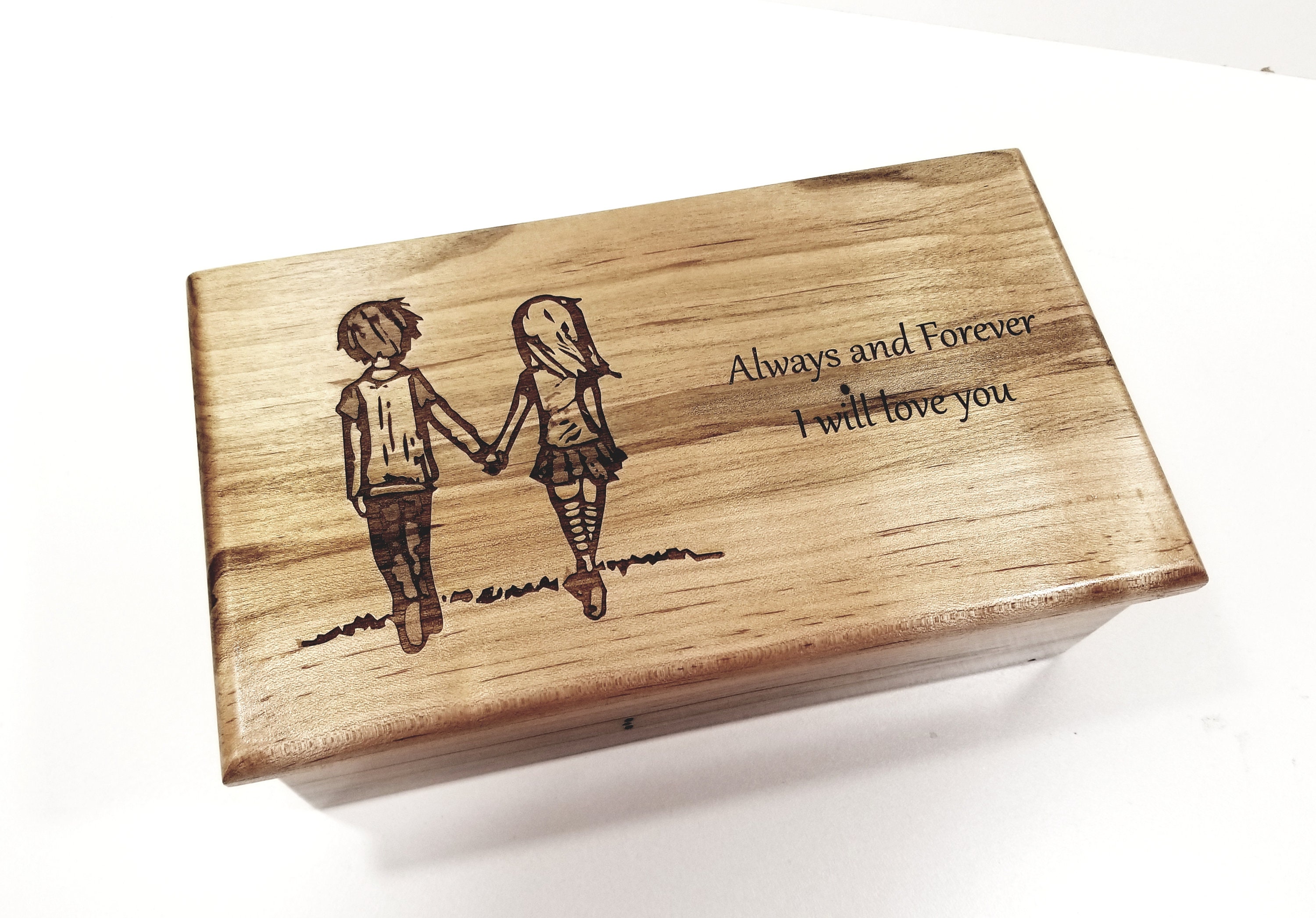 Personalized Custom Design Music Box Choose Your Song Laser Etsy