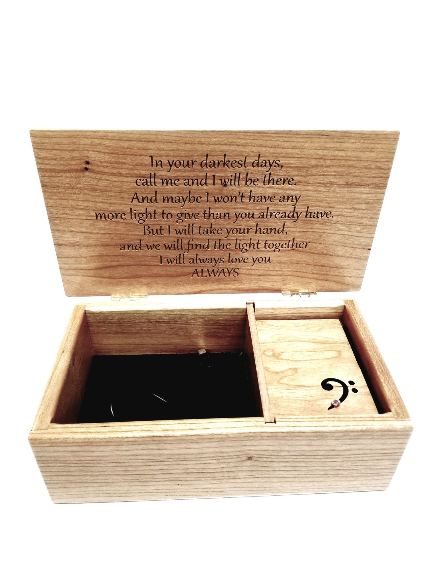 Personalized Electronic Peter Pan 4-sided Music Box ANY Song