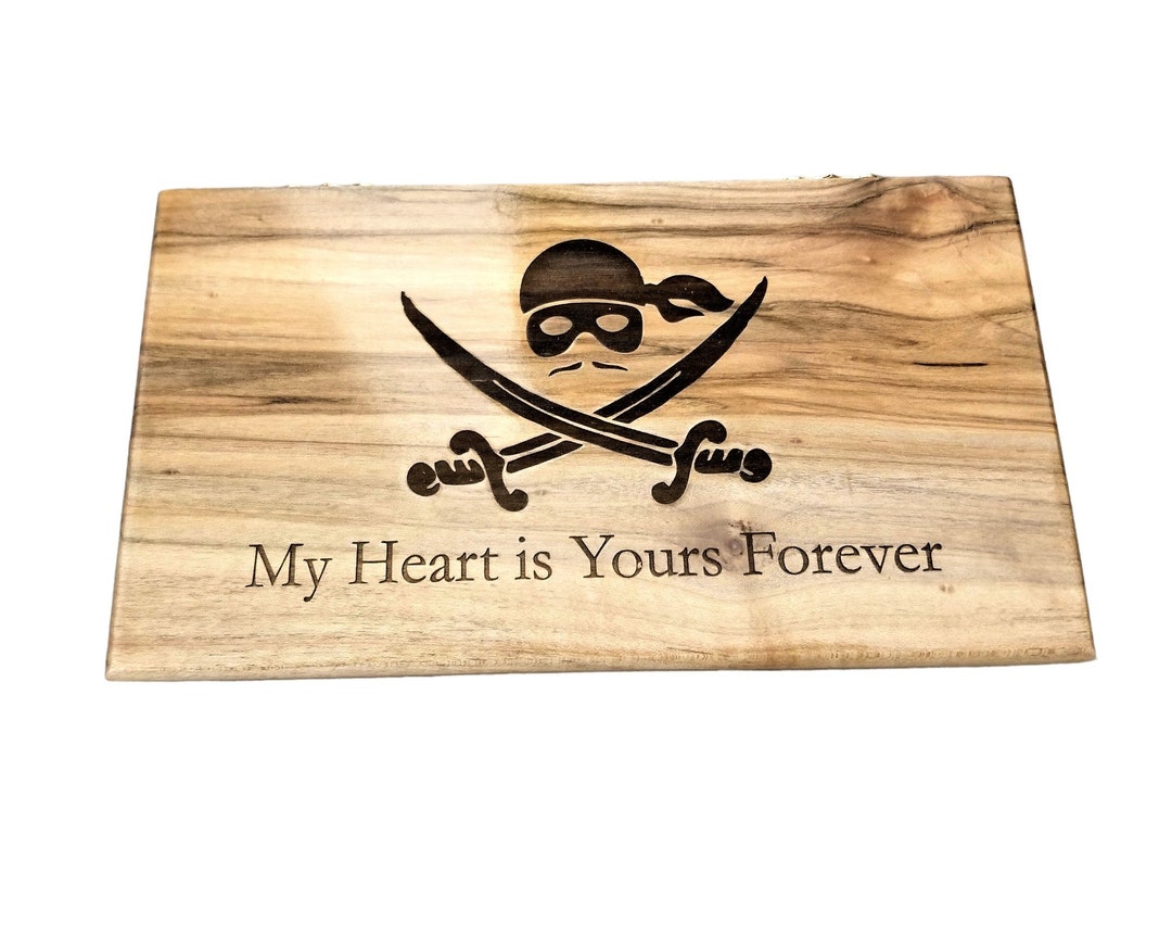 Pirate Music Box, Davy Jones Lullaby, Personalized Laser Engraved Music