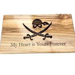Pirate Music Box, Davy Jones Lullaby, Personalized Laser Engraved Music Box,Custom Music Jolly Roger Box, Pirates of the Caribbean Music Box