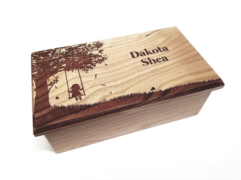 Personalized Daughter Music Box Choose Your SongLaser Etsy
