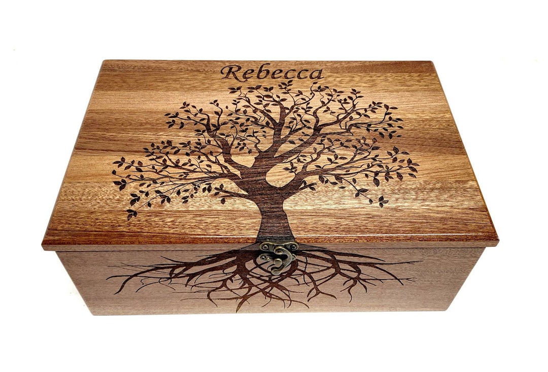 Personalized Electronic Large Music Box ANY Song, Tree of Life Music