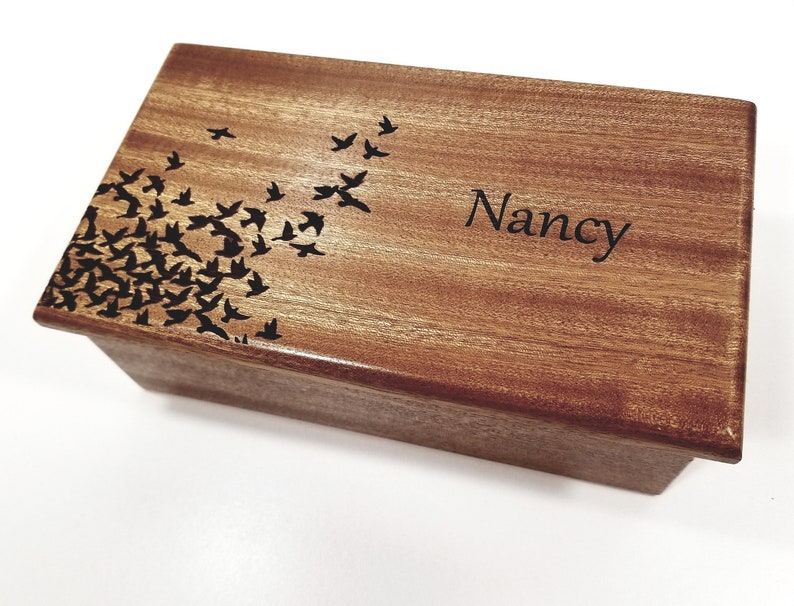 Personalized Music Box Choose Your Song Custom Wood Music Etsy