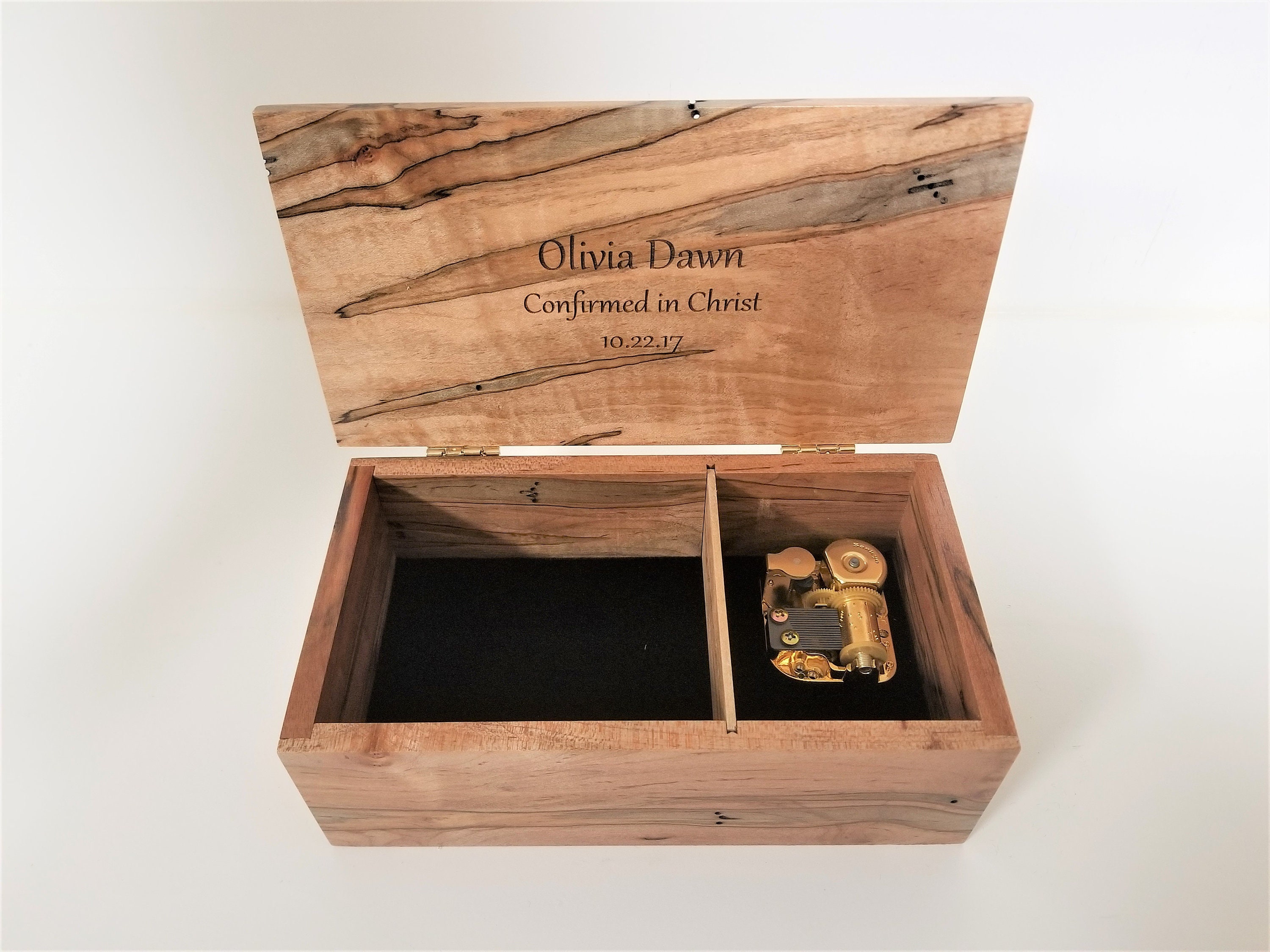 Engraved 2024 music box