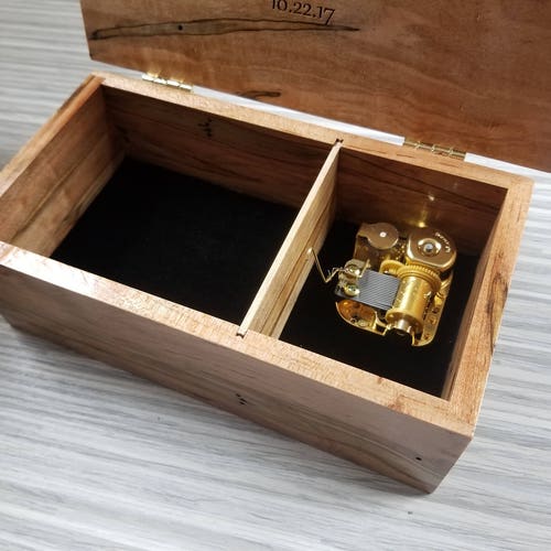 Personalized Memorial Music Box Choose Your Song, Laser Engraved Music shops Box, Miss You Music Box, Blessing Measure Treasure, Gift for Loss