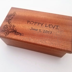 Personalized Electronic Music Box ANY Song,Custom Music Jewelry Box,MP3 Music Box,Laser Engraved Digital Music Box, 5 year anniversary