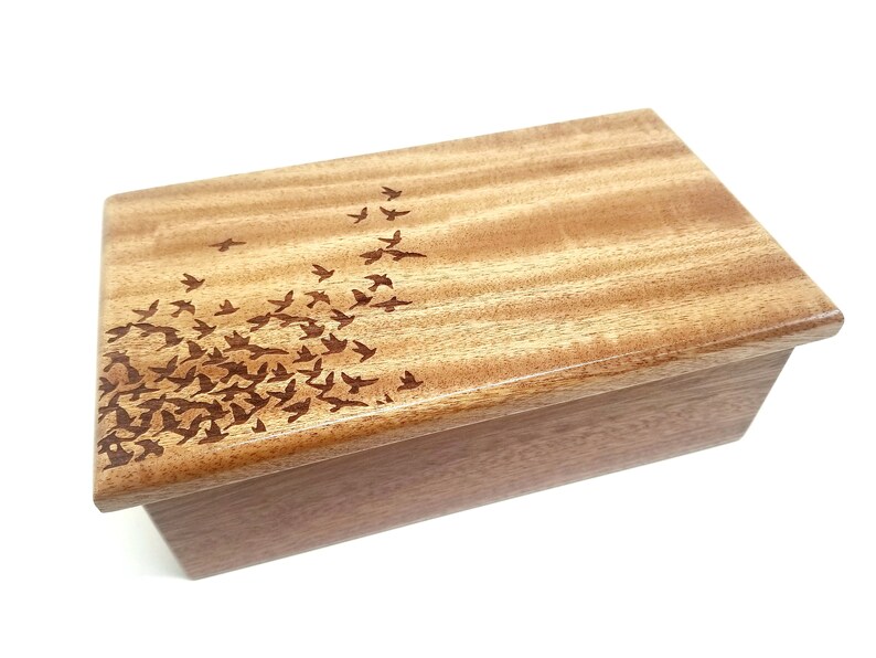 Personalized Music Box Choose Your Song Custom Wood Music Etsy