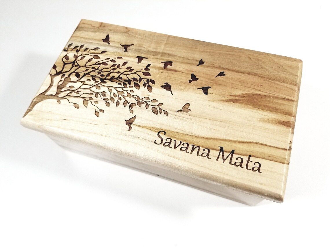 Personalized Music Box Choose Your Song Custom Wood Music Etsy