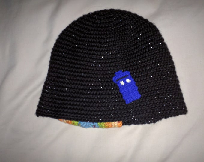 Gallifrey Crocheted Hat