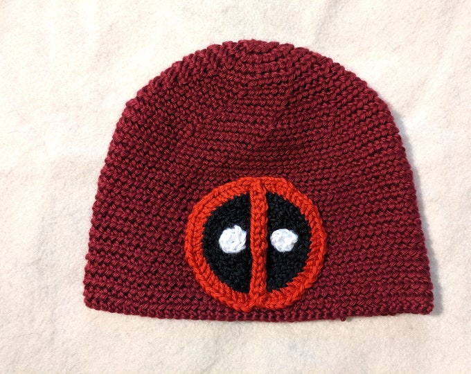 Deadpool Crocheted Hat