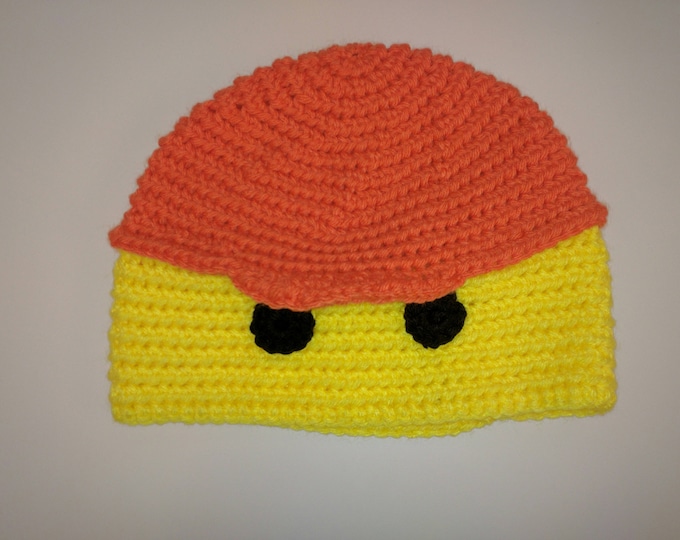 Lego Emmett Crocheted Hat