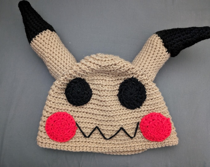 Mimikyu Crocheted Hat