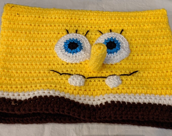 Spongebob Squarepants Crocheted Hat