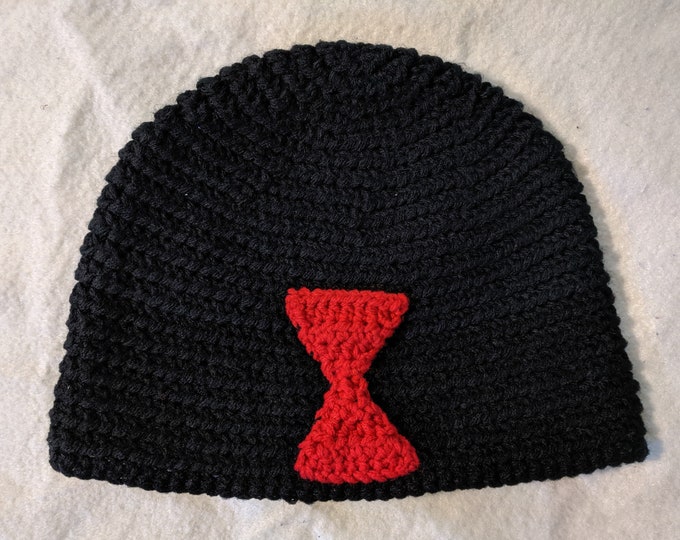 Black Widow Crocheted Hat