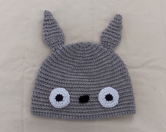 Totoro Crocheted Hat