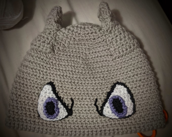 MewTwo Crocheted Hat