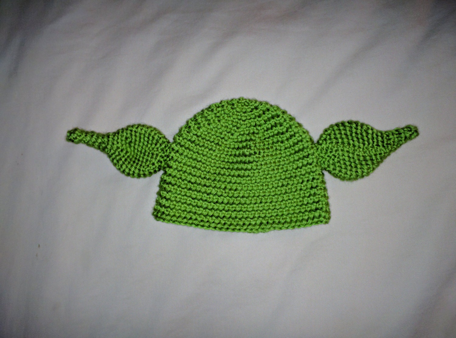 Yoda Crocheted Hat