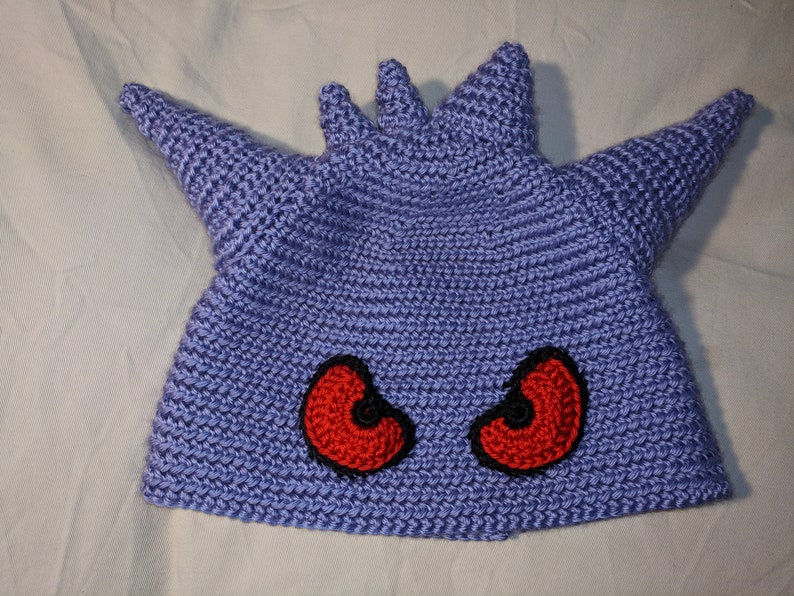 Gengar Crocheted Hat