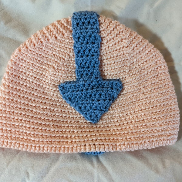 Aang Crocheted Hat