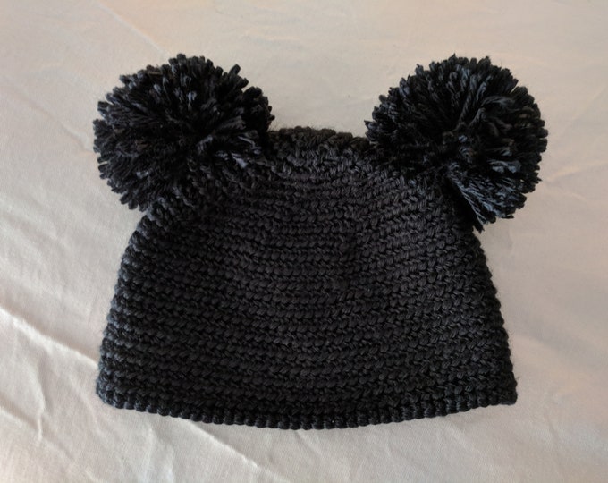 Mickey Mouse Crocheted Hat