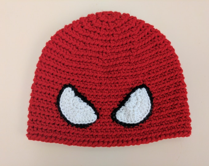 Spiderman Crocheted Hat