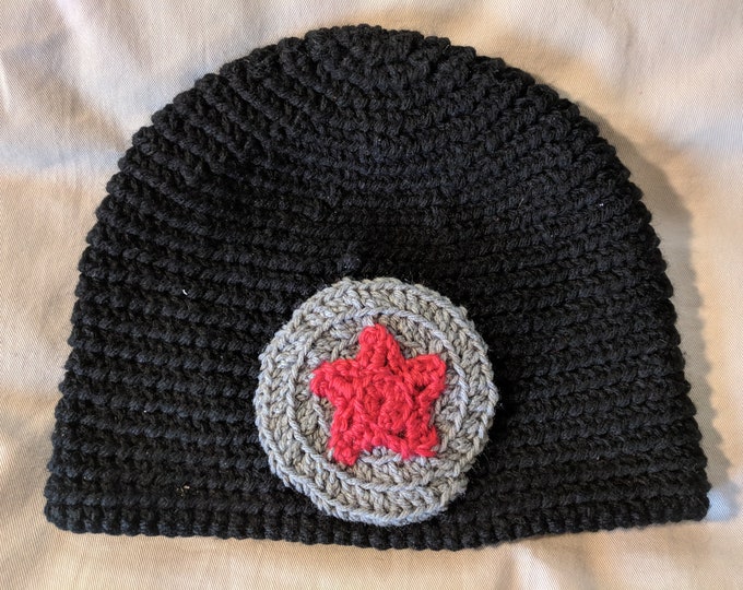 Winter Soldier Crocheted Hat