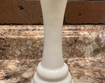 Milk Glass Flower Bud Vase