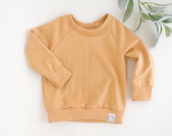 plain baby crewneck sweatshirt