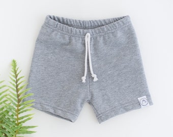 Heather Gray Baby and Toddler Shorts