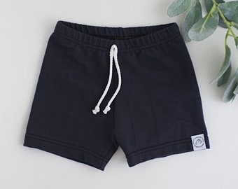 Midnight Blue Baby and Toddler Shorts