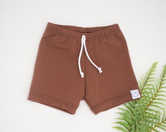 Tiramisu Brown Baby and Toddler Shorts