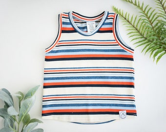 Americana Striped Baby and Toddler Tank