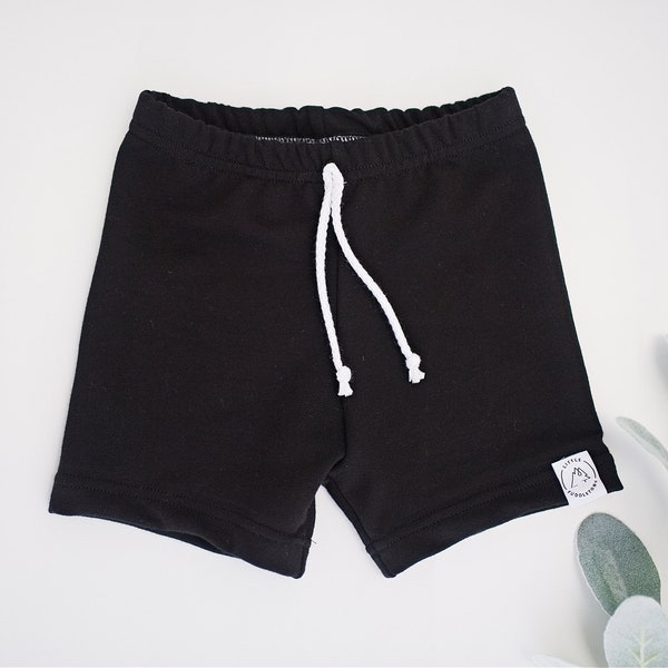 Black Baby and Toddler Shorts