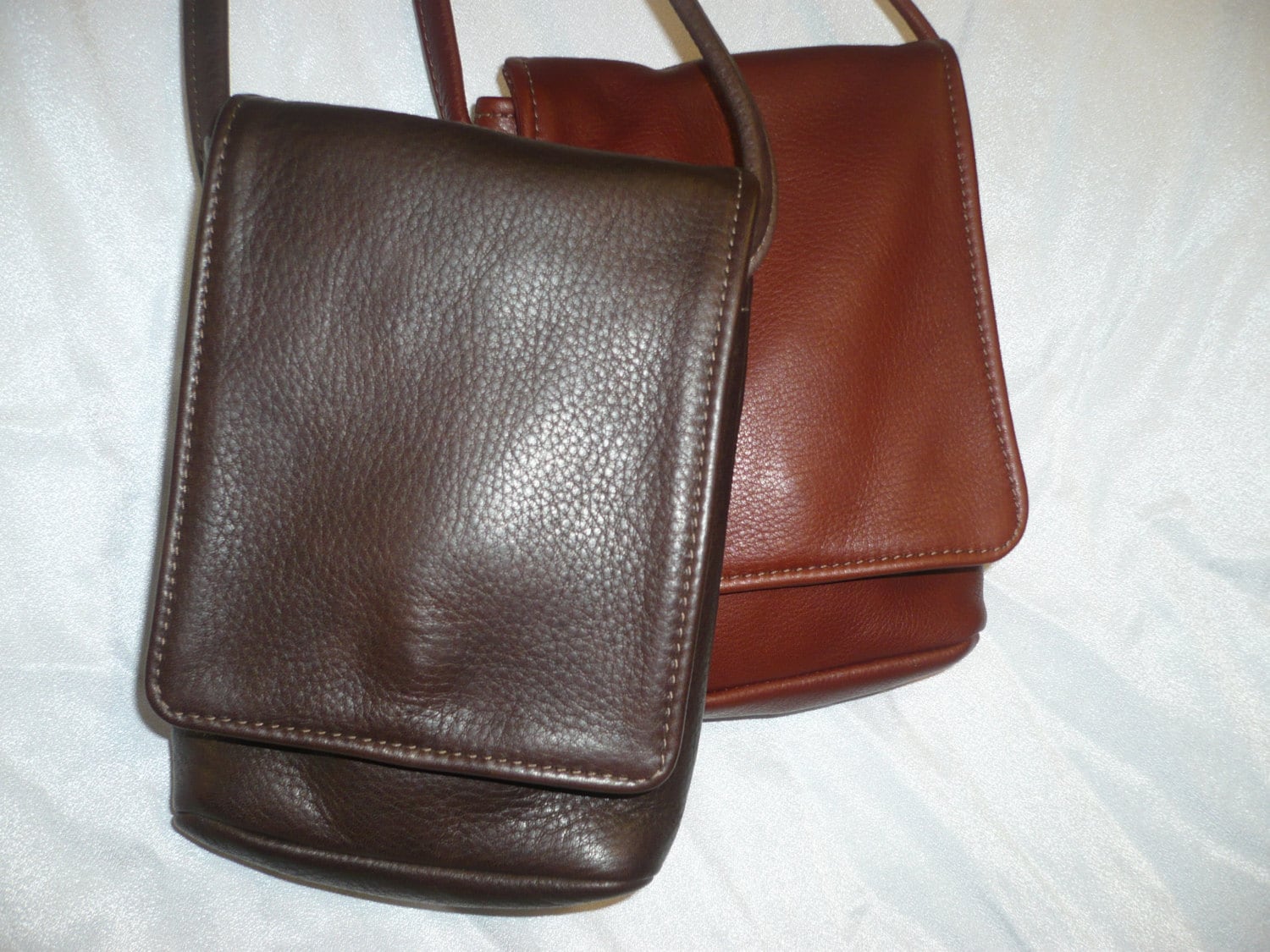 Crossbody leather cell phone bag 178X Etsy