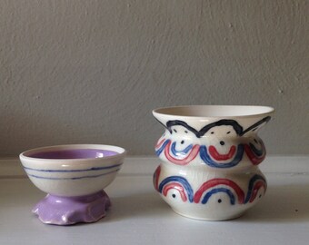happy bubble gum dudes porcelain jar