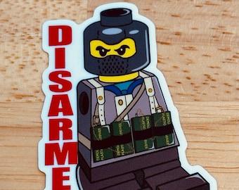 Disarmed Sticker