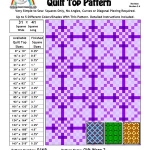 0169 Gift Wrap 2 Quilt Pattern