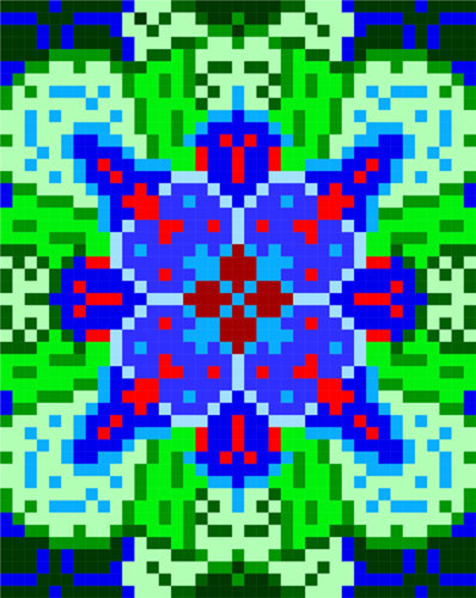 0069 Exploding Star Mandala Quilt Pattern - Etsy