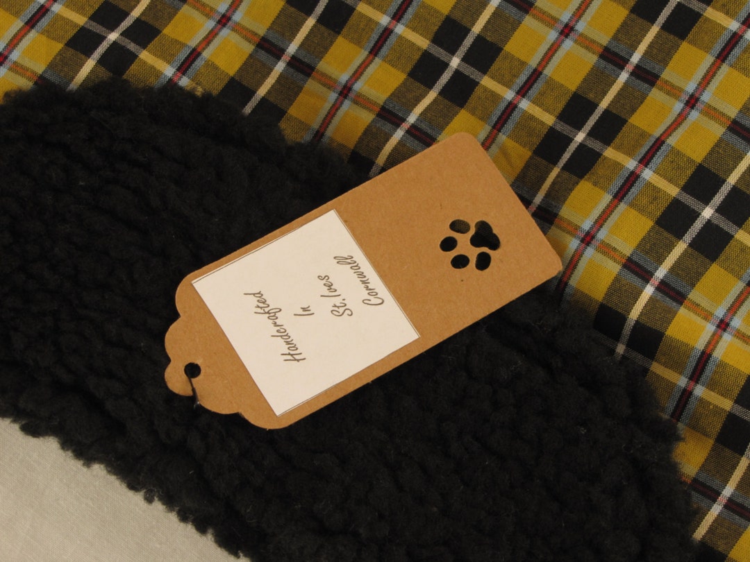 Cornish Tartan Dog Coat Etsy