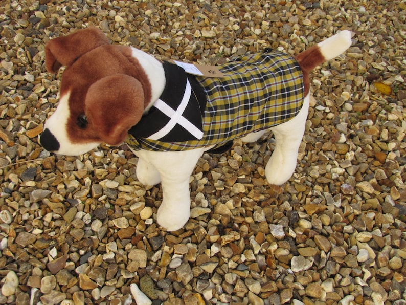 Cornish Tartan Dog Coat Etsy