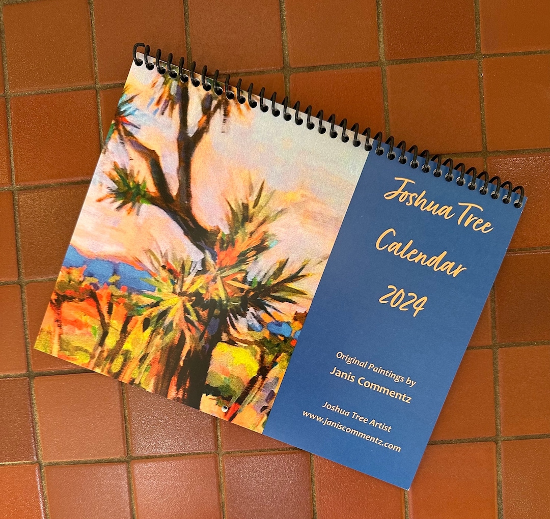 Joshua Tree Calendar 2024 Etsy